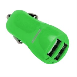 USB DUAL PORT CAR CHARGER, 3.1A