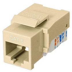 CAT6 RJ45 KEYSTONE JACK, TOOL-FREE