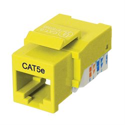 CAT5E RJ45 KEYSTONE JACK, TOOL-FREE